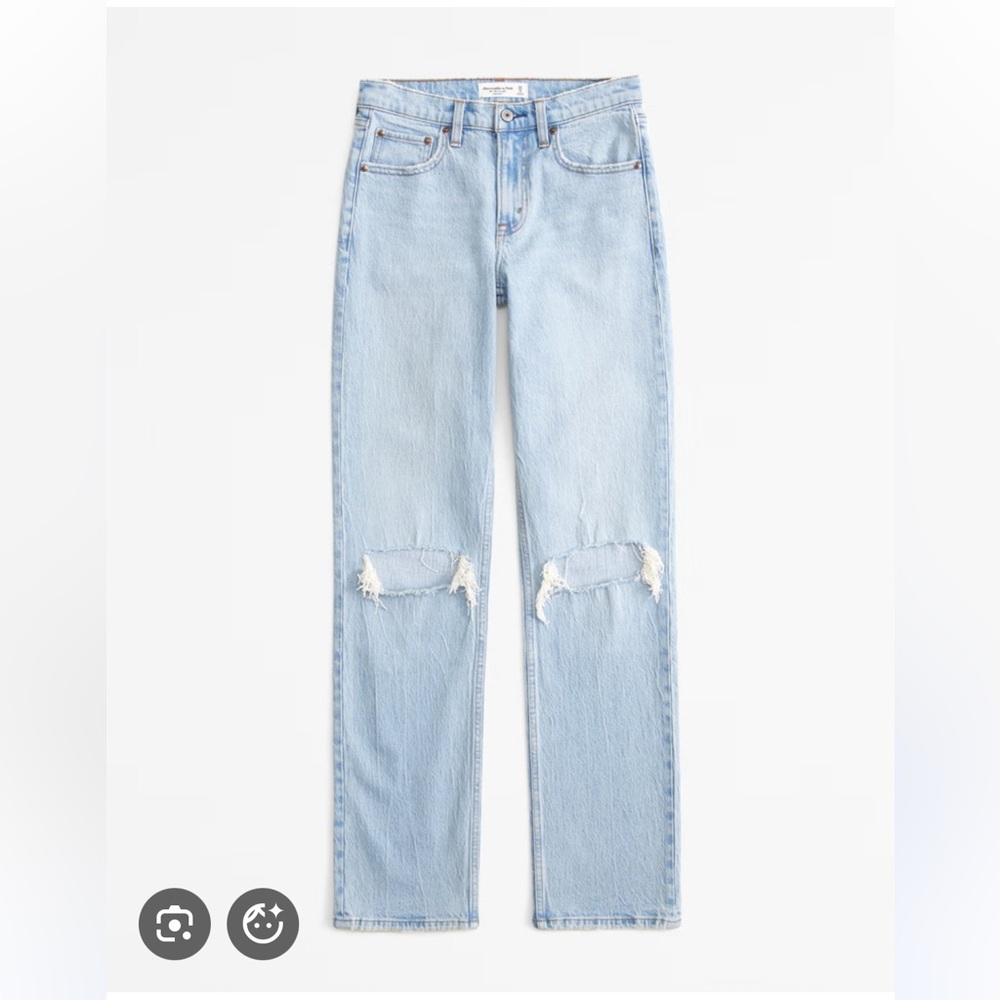 Abercrombie & Fitch ‘90s Straight Ultra High-Rise Jeans